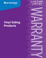 CertainTeed Mainstreet siding warranty