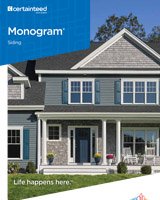 CertainTeed Monogram siding brochure