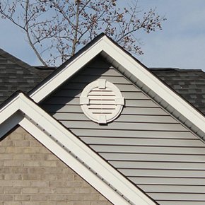 Gable vent installation and repair